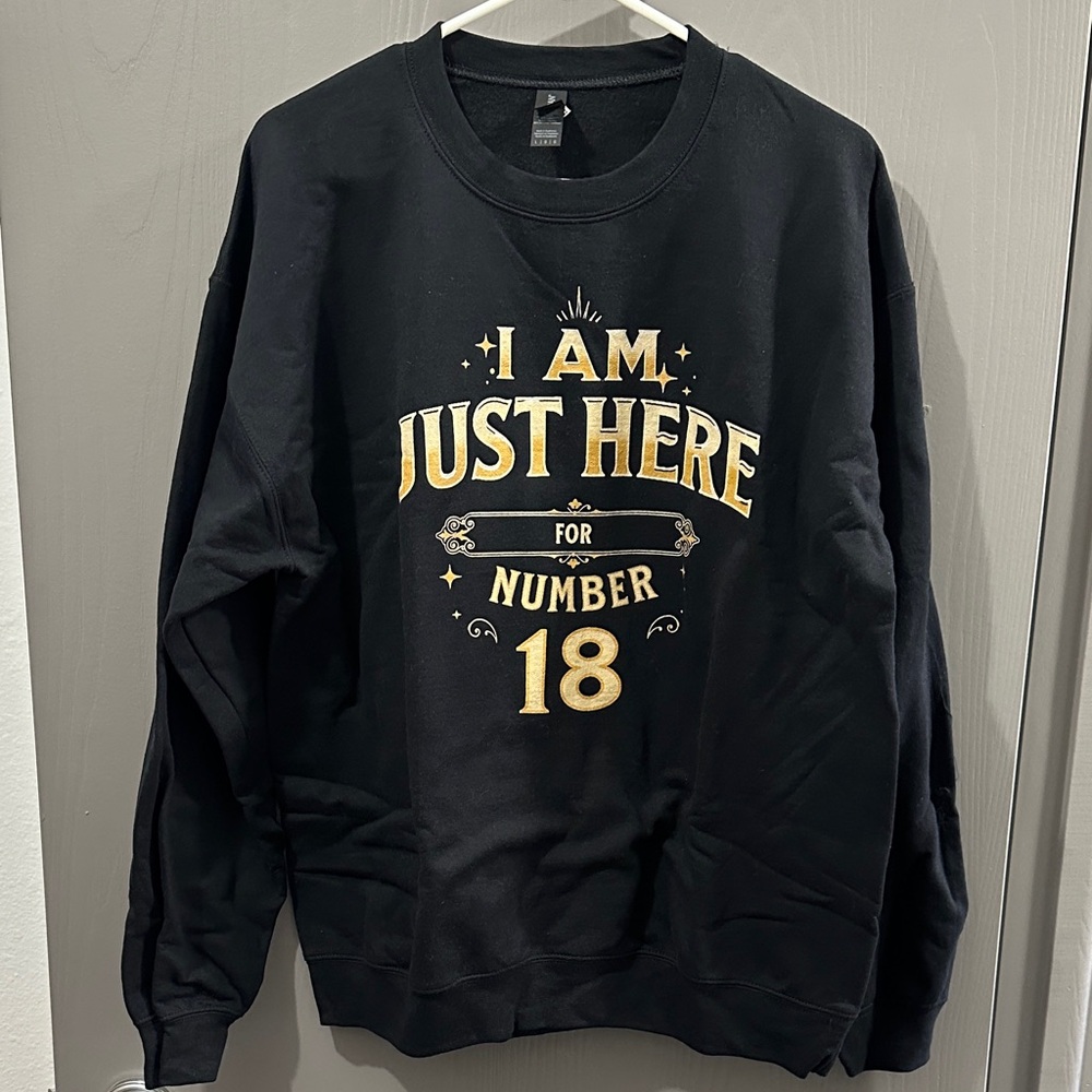“I Am Just Here For Number 18”